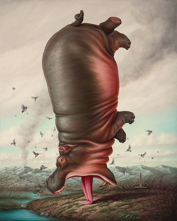 14. Бегемот тоже решил заняться собой