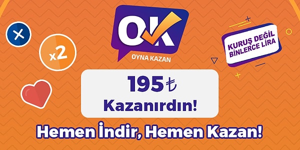 195 TL kazanırdın!