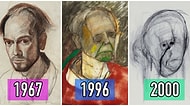 Alzheimer Olduğunu Öğrendikten Sonra Aklında Kaldığı Kadarıyla 5 Yıl Boyunca Kendini Çizmeye Çalışan Ressam: William Utermohlen