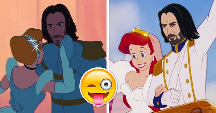 Если бы Киану Ривз стал принцем Дисней, оставаясь при этом самим собой