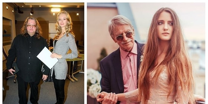 Неравный брак: Звездные семьи, в которых жены намного младше мужей