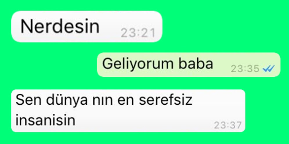 Babasından Gelen Über Komik Mesajlarla Herkesi Güldürmüş 10 Kişi