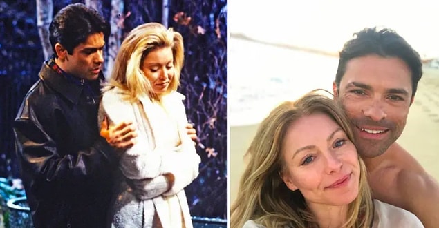 15. 'All My Children'ın çekildiği sırada Kelly Ripa ve Mark Consuelos iki aşığı oynuyorlardı, o günden beri birlikteler.