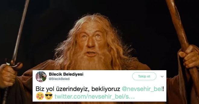 Nevşehir Belediyesi'nin Attığı Tweet'e Bilecik Belediyesi'nin Verdiği Cevap ve Sonrasında Gelişen O Muhteşem Atışma