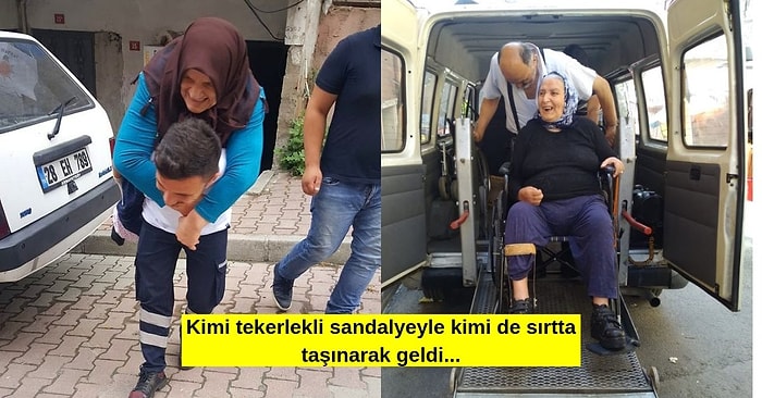 Çok Güzelsiniz be! Yenilenen İstanbul Seçimi İçin Hiçbir Engel Tanımadan Sandık Başına Giden Yaşlı ve Hasta Vatandaşlar