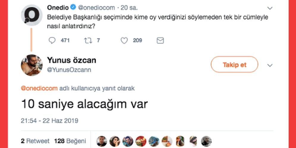 Belediye Başkanlığı Seçiminde Kime Oy Verdiğini Söylemeden Tek Bir Cümleyle Anlatan Twitter Kullanıcıları