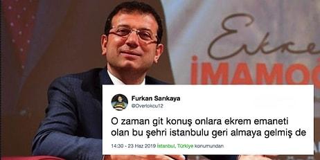 Adam Kazandı! İstanbul Büyükşehir Belediye Başkanı Sayın Ekrem İmamoğlu'nun Zaferine Çılgınlar Gibi Sevinenler