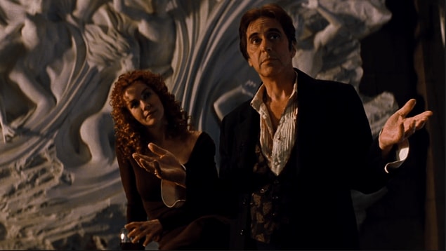 The Devil's Advocate'i özel kılan başka bir etmen ise Keanu Reeves'in başrolü efsane bir isim olan Al Pacino'yla paylaşması...