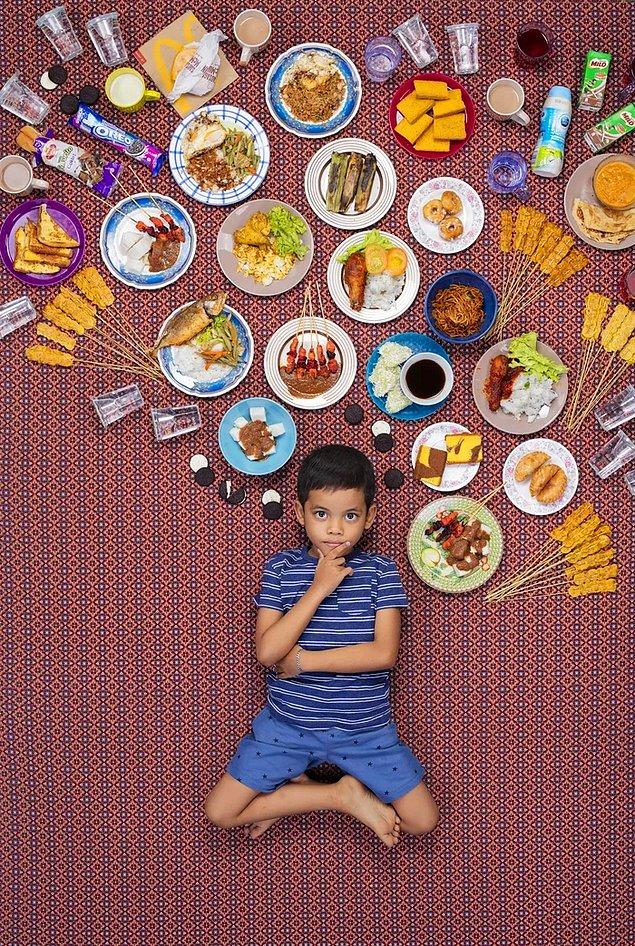 Что едят дети в разных странах: 20 недельных меню в проекте фотографа
