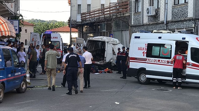 Olay, Edirne'nin Yunanistan sınırındaki Meriç ilçesinde bugün saat 04.45 sıralarında meydana geldi.