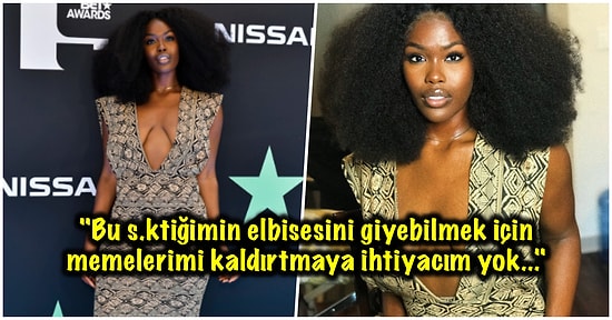 Ödül Töreninde Giydiği Elbiseden Sarkan Memeleri Nedeniyle Eleştirildiği İçin Toplumun Dayattığı Güzellik Standartlarına Baş Kaldıran Şarkıcı