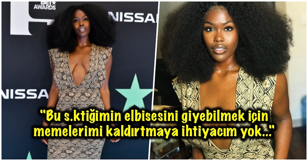 Ödül Töreninde Giydiği Elbiseden Sarkan Memeleri Nedeniyle Eleştirildiği İçin Toplumun Dayattığı Güzellik Standartlarına Baş Kaldıran Şarkıcı
