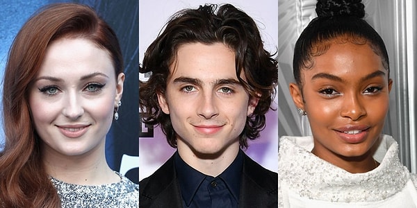 2. Выберите молодую знаменитость: