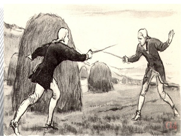 5. Дуэль Гринёва со Швабриным описана в книге: