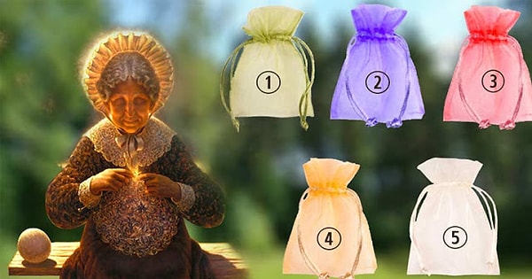 Взгляните на эти мешочки, которые любовно связала бабушка. Какой из них вы хотели бы получить?