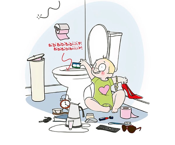 13. Лучшие игрушки для малыша — ваши вещи, и как бы вы их ни прятали, он все равно их найдет