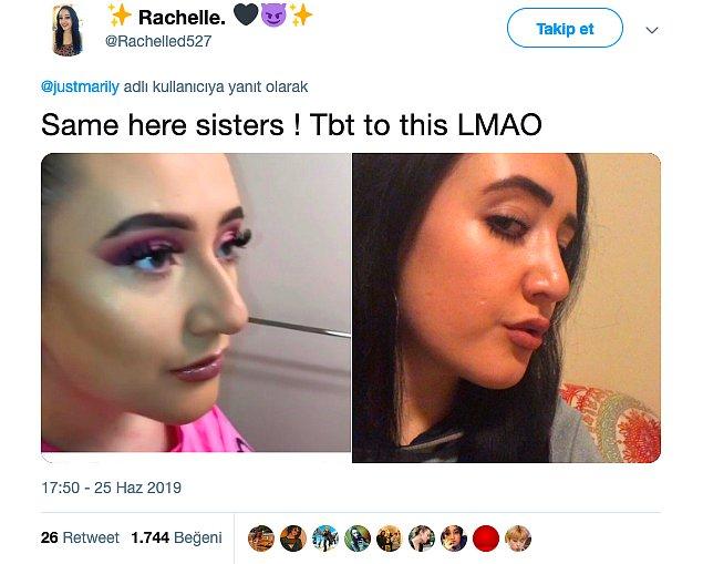 1. "Aynısı kız kardeşim!"