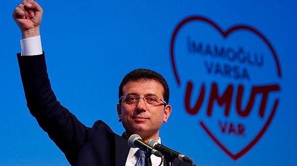 İmamoğlu, İstanbul İl Seçim Kurulu'na gelerek mazbatasını aldı.