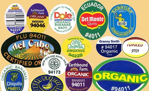 10. Наклейки на фруктах можно съедать.