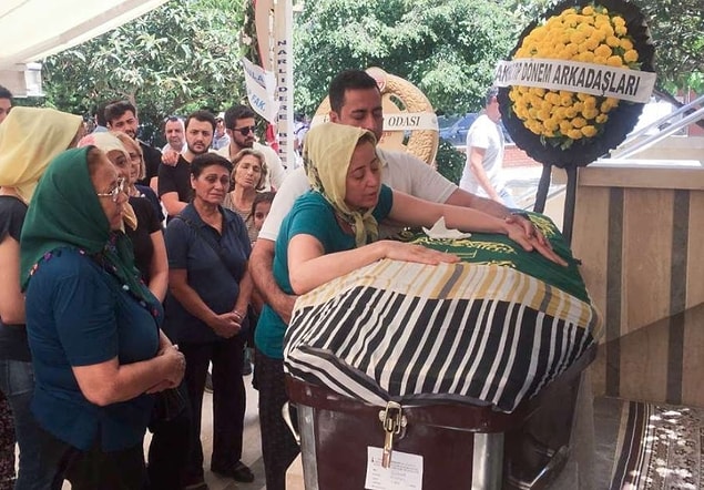 Yılmaz'ın cenazesi toprağa verildi