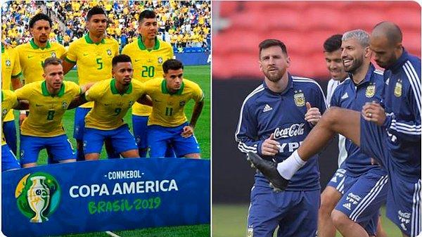 Güney Amerika Futbol Konfederasyonu (CONMEBOL) tarafından düzenlenen Kupa Amerika’da (Copa America) Venezuela’yı 2-0 yenen Arjantin yarı finale yükseldi.