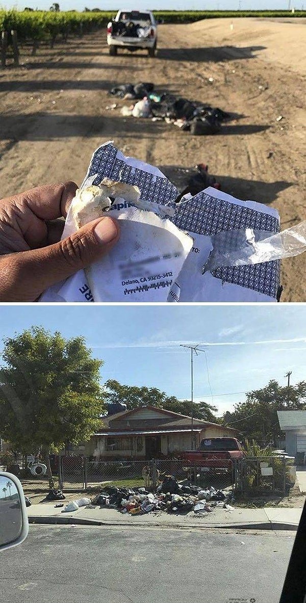 8. Вот что бывает, когда выбрасываешь мусор в неположенном месте и не проверяешь его