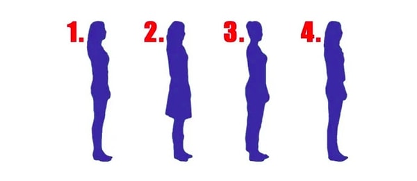 Выберите один из четырёх женских силуэтов: