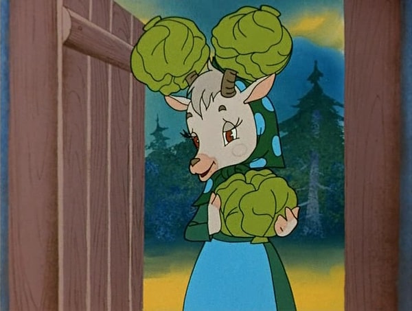 8. Из какого мультфильма эта козочка?