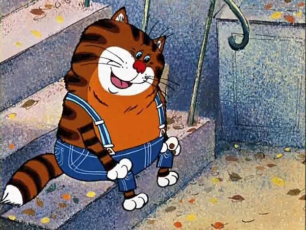 5. Что насчет этого делового котяры?