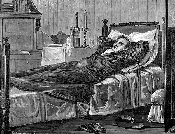 8. В Гороховой улице, в одном из больших домов, народонаселения которого стало бы на целый уездный город, лежал утром в постели, на своей квартире, Илья Ильич Обломов.