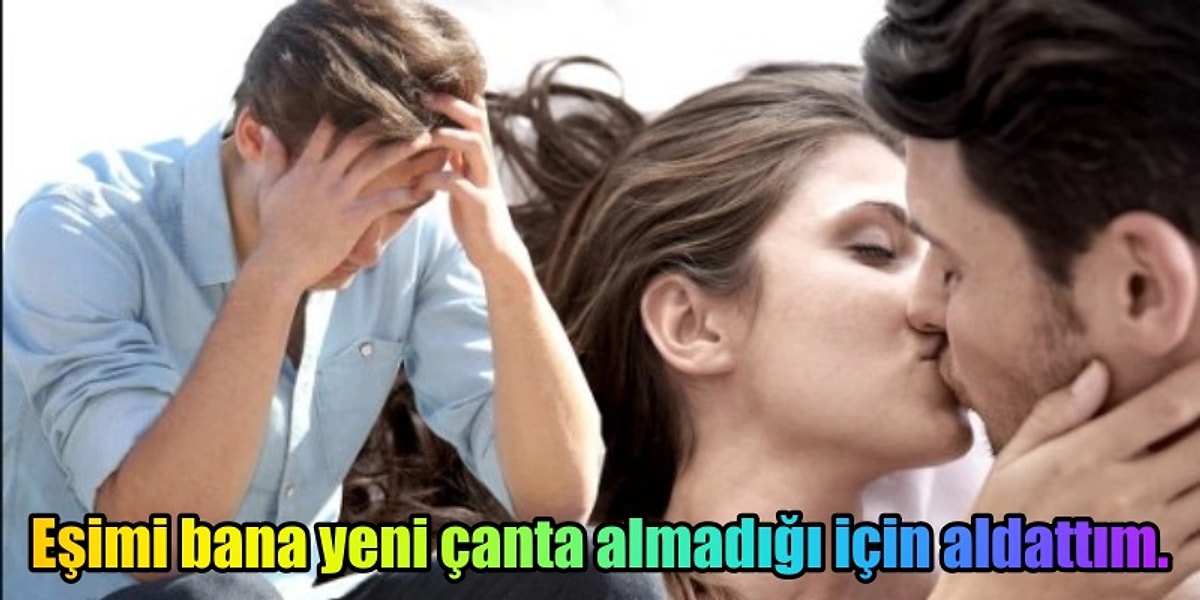Eslerini Aldatan Kadinlarin Bahanelerini Duyunca Kucuk Dilinizi Yutacaksiniz