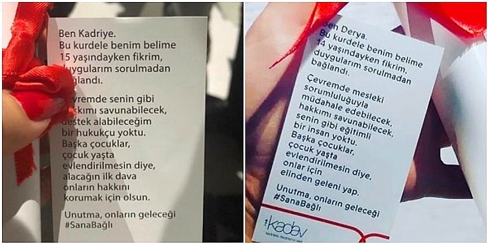 Başka Çocuklar, Çocuk Yaşta Evlendirilmesin Diye! Bahçeşehir Üniversitesi'nin Mezuniyet Töreninde Diplomalara İliştirdiği Not