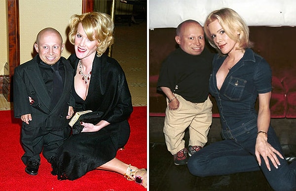 6. Пара, в которой муж намного ниже своей жены