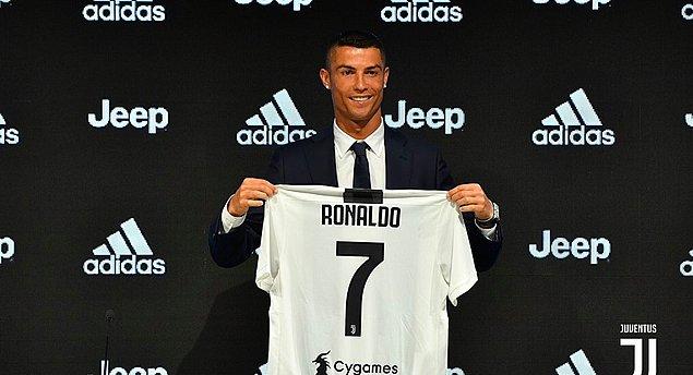 6. Cristiano Ronaldo / Real Madrid CF ➡️ Juventus FC / 117 milyon €