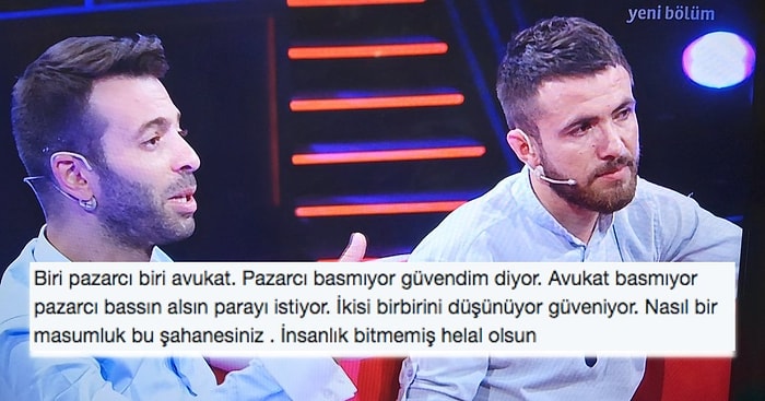 Güven Bana Yarışmasında Yaptıklarıyla İnsanların Umutlarını Yeşerten Pazarcı ve Avukatın Duygulandıran Anları