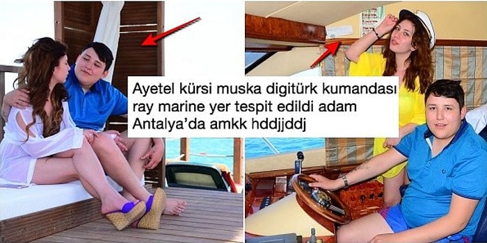 Tosuncuk'un Lüks Tekne Fotoğraflarındaki Detaylara Bakarak Yerini Tespit Eden Kişi Kafaları Karıştırdı