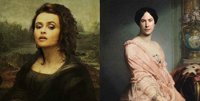 29 классических картин, персонажами которых являются современные звезды