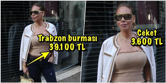 Trabzon Burması Bile Var! Ünlü Şarkıcı Linet'in Üstünde Bir Araba Parası Taşıdığı 'Sokak Stili' Sizi Şok Edecek!