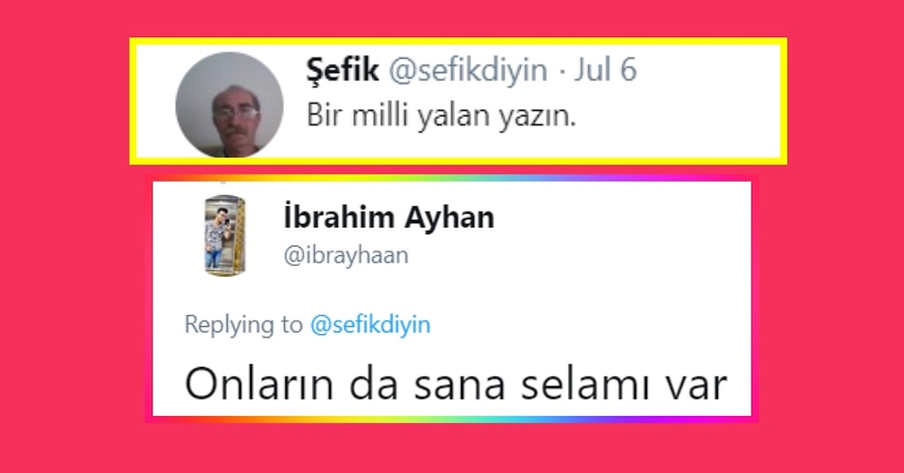 Milli Yalanlarımızı Sıralarken Hem Taşı Gediğine Oturtan Hem de Hepimizi Güldüren Kişiler
