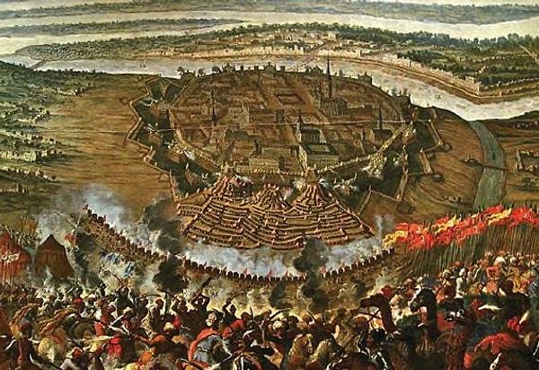 1683 - Merzifonlu Kara Mustafa Paşa komutasındaki Osmanlı Orduları, II. Viyana Kuşatması'nı başlattılar.