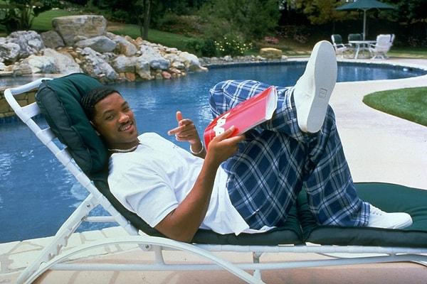 17. Havuzun tadını çıkaran Will Smith, 1996: