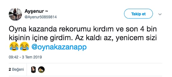 19 Temmuz 2019 Cuma Günü Oyna Kazan Yarışmacılarına Editör Kıyağı