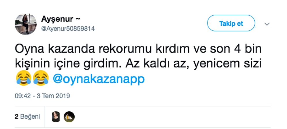19 Temmuz 2019 Cuma Günü Oyna Kazan Yarışmacılarına Editör Kıyağı