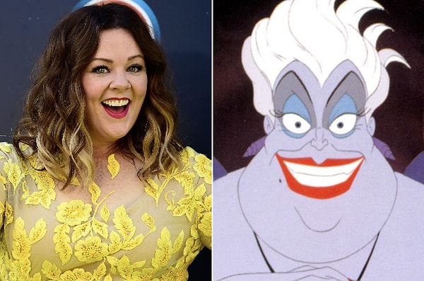 2. И слышали о том, что Мелисса Маккарти собирается сыграть Урсулу.