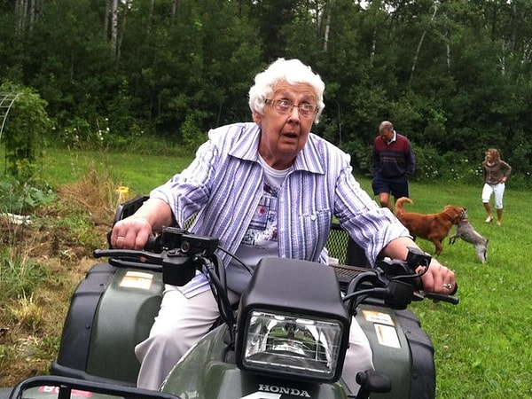 Вы будете "Сумасшедшей бабулькой"!