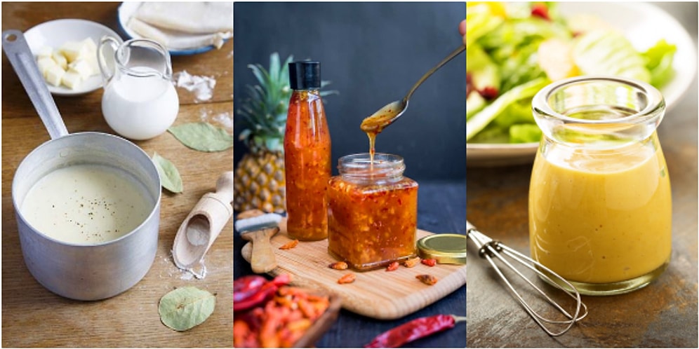Marketten Satın Almak Yerine Evinizde Yapabileceğiniz Birbirinden Lezzetli 15 Sos Tarifi