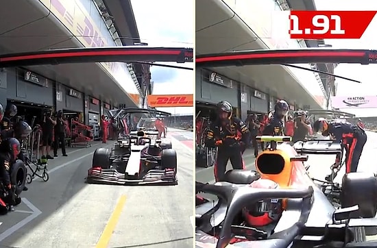 Formula 1'de Pit Stop Rekorunu Kırdılar: 1.91 Saniye
