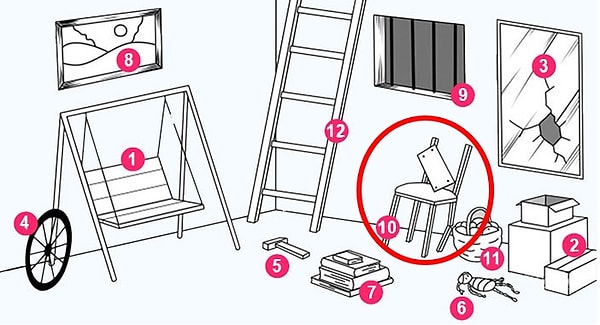 Сломанный стул