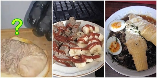 Yiyeceklerin Afedersiniz 'Şeyini' Çıkaranların Oluşturduğu Yemek Terörünü Görünce "Off Yeter" Diyeceksiniz