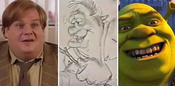9. Shrek'i seslendirecek kişi aslında Chris Farley'di. Hatta filmin bir kısmı çekilmişti.